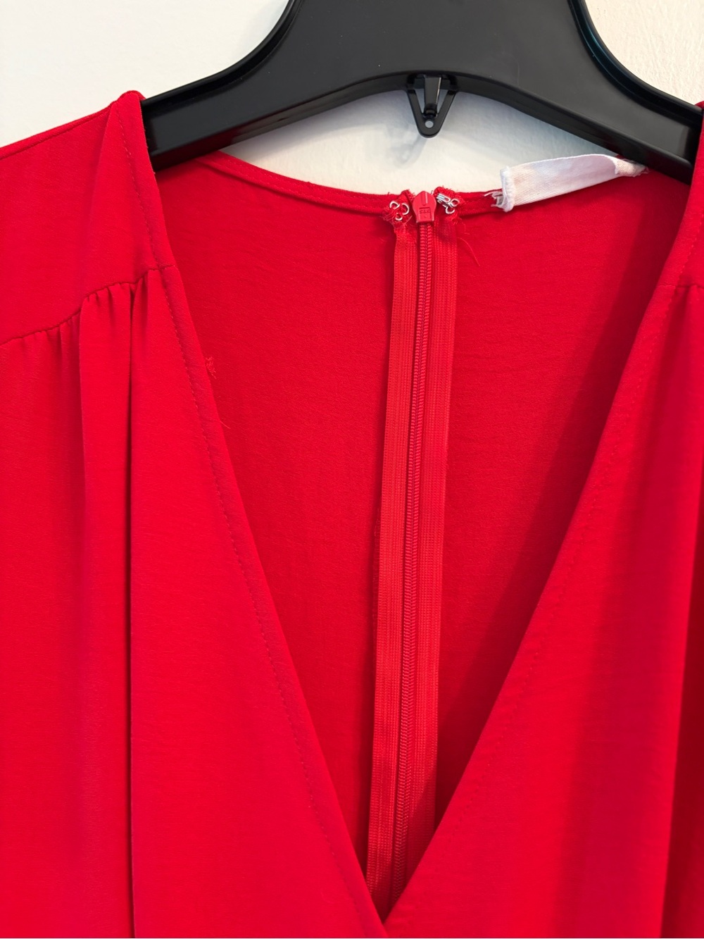 Altar’d State | Red Midi Wrap Dress - Evening Dress - Picture 7 of 10
